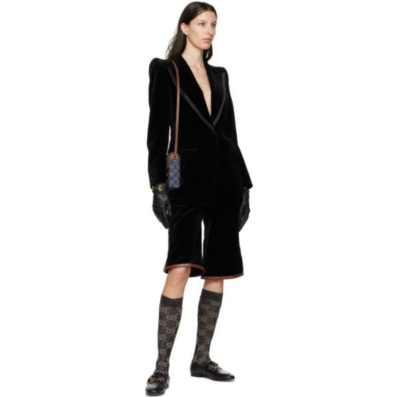 Gucci Horsebit Mini Blue Shoulder Bag - Picture 5 of 5